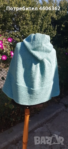 ръчно изплетено пончо , снимка 6 - Други - 51863970