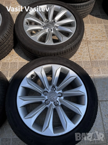 Джанти за Audi 18цола с гуми 245/45/18 дот 22, снимка 2 - Гуми и джанти - 55736896