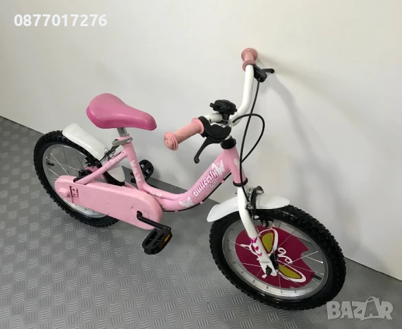 Детски велосипед Butterfly за момиче 16 цола/ колело, снимка 5 - Велосипеди - 51385537