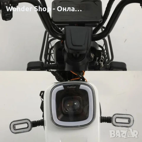 Електрически велосипед motor9 48V12AH - Максимална скорост 45 км/ч, 500W мотор, снимка 7 - Мотоциклети и мототехника - 50960604