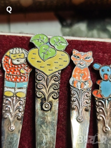 стари руски чаени лъжички , снимка 6 - Антикварни и старинни предмети - 52949629