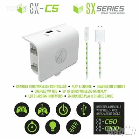 Батерия Stealth Sx-C5 за единична игра и зареждане, снимка 5 - Аксесоари - 48538699