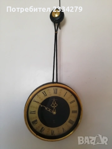 Стар руски стенен часовник. , снимка 2 - Антикварни и старинни предмети - 53115443