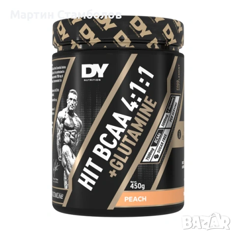 Dorian Yates Nutrition High Intensity Training BCAA 4:1:1 + Glutamine | 450 грама