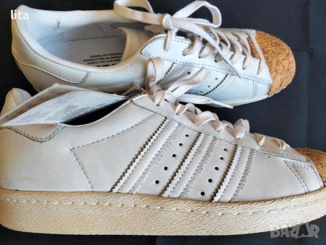 Маратонки adidas ест.кожа Размер 38,5, снимка 4 - Маратонки - 51786099