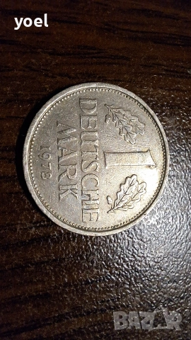 Монета 1 DEUTSCHE MARK 1973г.