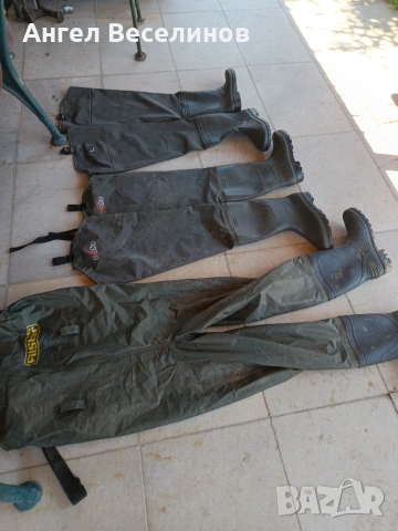 гащеризон и ботуши за риболов 