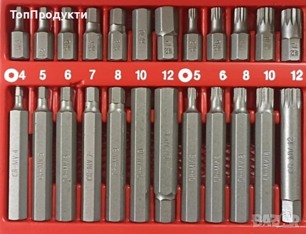 Професионален комплект накраиници KraftRoyal 41 части, снимка 2 - Други инструменти - 52961420