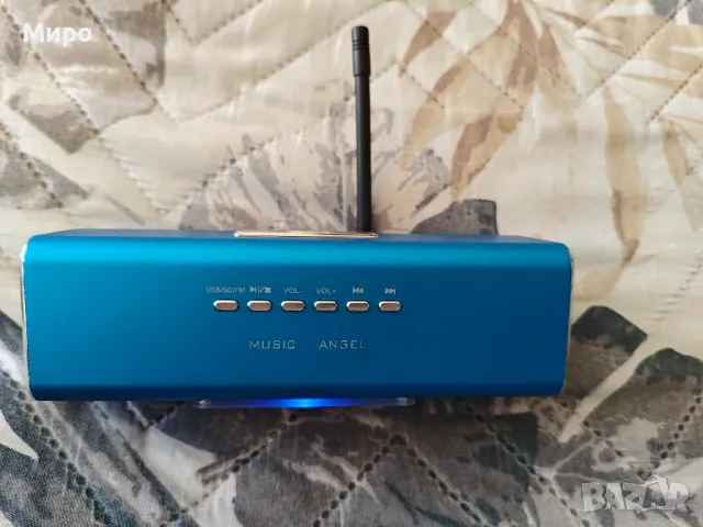 Компактна колонка MUSIC ANGEL с FM радио, снимка 4 - Тонколони - 49269099