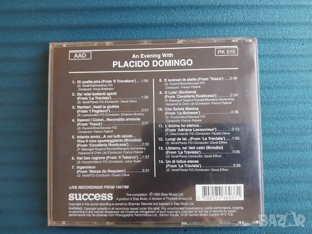 Placido Domingo ‎– оригинален диск музика, снимка 2 - CD дискове - 56328747