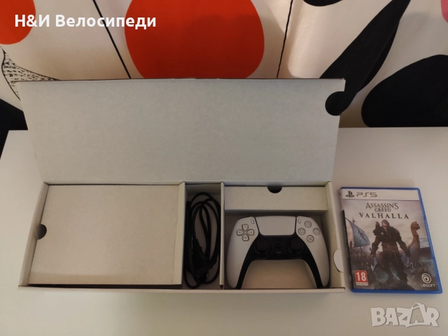 Playstation 5 Disc Edition КАТО НОВ !!!, снимка 8 - PlayStation конзоли - 52682729