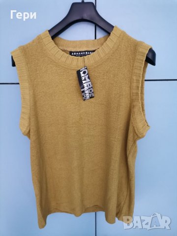 Блузка цвят горчица, размер М