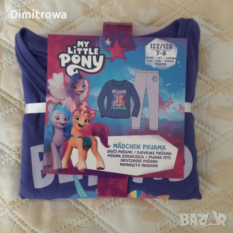 р-р122-128см/7-8г My little pony детска пижама , снимка 2 - Детски пижами - 40364813