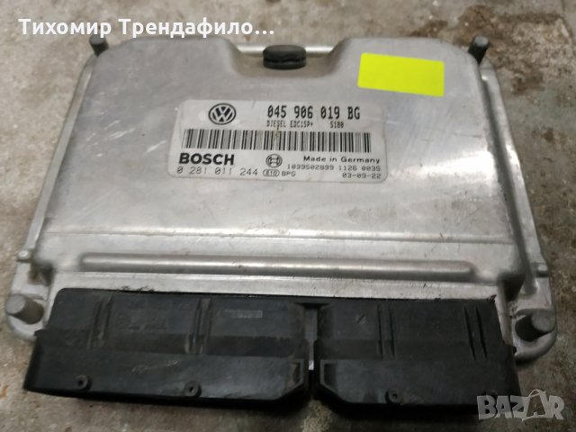 ECU SEAT IBIZA 1.4 TDI AMF 045 906 019 BG, 045906019BG,0 281 011 244, 0281011244, 1039S02899 компют , снимка 3 - Части - 31948103