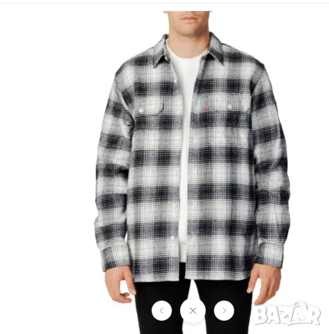зимна риза LEVI'S JACKSON WORKER  размер S, снимка 2 - Ризи - 47412807