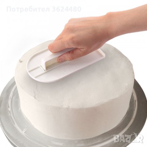 Сладкарска шпатула за заглаждане на фондан, снимка 3 - Прибори за хранене, готвене и сервиране - 39955775