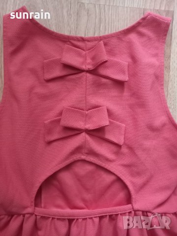 рокля с панделки и гол гръб, снимка 3 - Рокли - 37896932