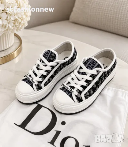 36 Наличнин Christian Dior кецове, снимка 5 - Кецове - 56270089