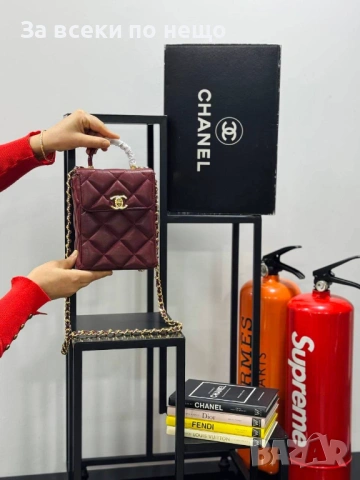 Chanel Дамска Чанта Шанел - Налични Различни Цветове Код SK1227, снимка 2 - Чанти - 54103431