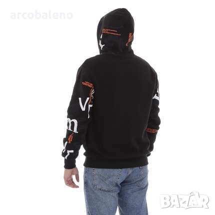 Мъжки суичър с качулка, 2цвята , снимка 5 - Суичъри - 44642572