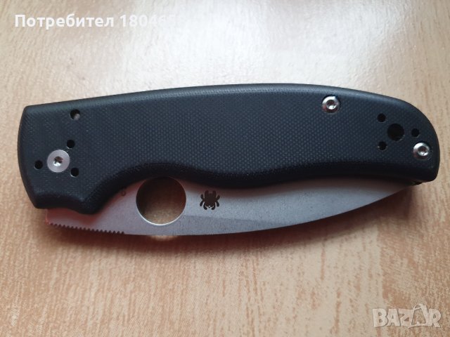 Сгъваем нож Spyderco Shaman, снимка 7 - Ножове - 42041550