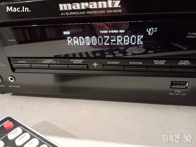 MARANTZ NR1506 Дефектен HDMI., снимка 5 - Ресийвъри, усилватели, смесителни пултове - 53125169