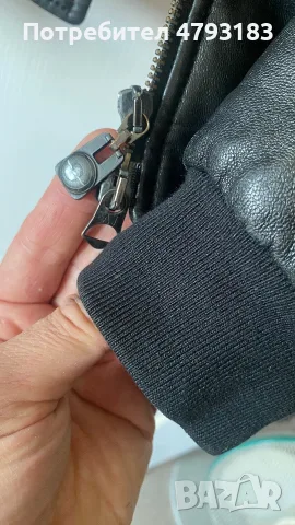 Armani M кожено яке, снимка 3 - Якета - 56149901
