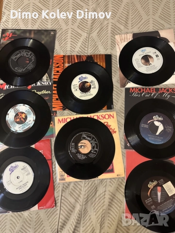 Michael Jackson Колекция плочи 7”. Винил Сингли, снимка 4 - Грамофонни плочи - 55878259
