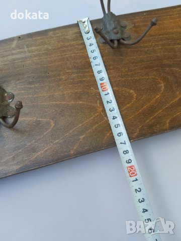 Стара стена закачалка, снимка 4 - Други ценни предмети - 42248255