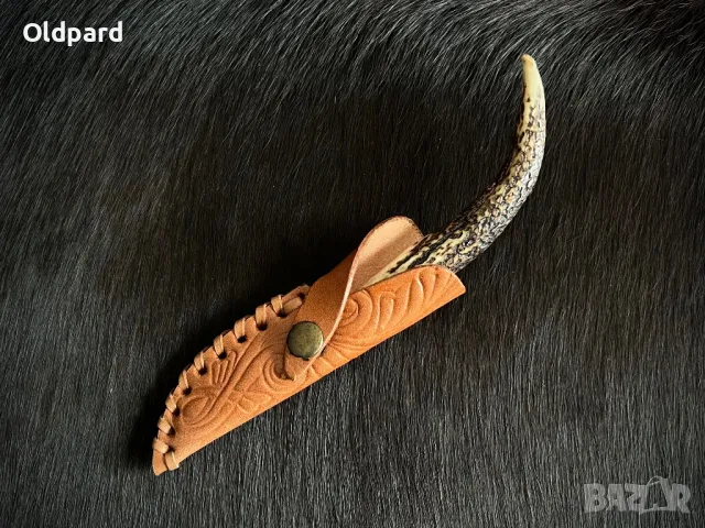 Компактен ловен нож Rite Edge. Damascus DM1026. , снимка 5 - Ножове - 48617706