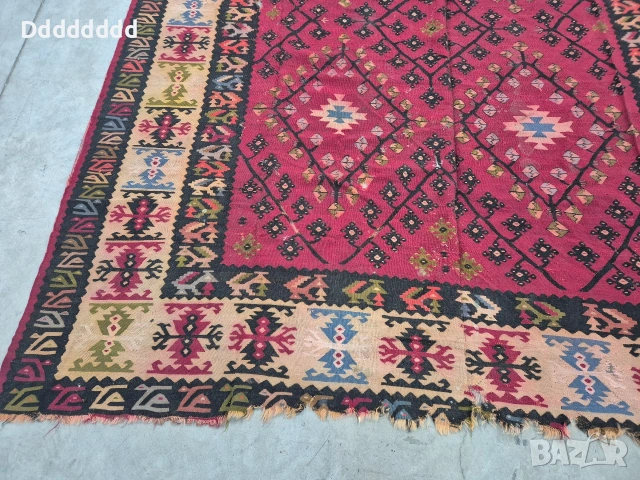 Стар Чипровски килим, снимка 3 - Антикварни и старинни предмети - 52838629