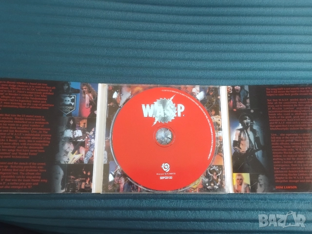 W.A.S.P. – Live... In The Raw - оригинален диск музика, снимка 2 - CD дискове - 52258000
