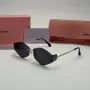 Слънчеви очила Miu Miu овални черни нова колекция UV400 Дамски, снимка 2