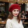 Модерен дамски барет за зимата – Удобство и френски стил, снимка 1