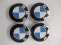 Капачки за Джанти за BMW 56, 60 и 68 мм. Цвят: Синьо/Бяло и Черно/Бяло. Комплект 4 бр., снимка 2