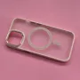iPhone 15 кейс MagSafe розов, снимка 1