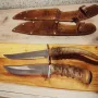 Ловни ножове с рог от Антилопа много остри от колекция , снимка 11