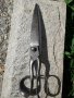Стара голяма шивашка ножица , снимка 1 - Антикварни и старинни предмети - 30114433