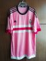 Juventus Adidas XL 2015/2016 розова тениска фланелка Ювентус Away , снимка 1