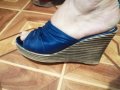 Страхотни чехли на платформа, снимка 1 - Чехли - 36552528