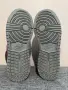 Jordan 1 Mid Black Particle Grey Gym Red (GS)., снимка 6