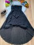 Асиметрична рокля Теранова, снимка 1 - Рокли - 42112552