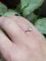 Нежен и елегантен сребърен пръстен - модел R068, снимка 5