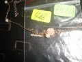 ПОЗЛАТЕНО ЛЮБОВНО ПЕРЛЕНО КОЛИЕ 74301, снимка 3