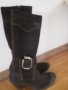  Дамски ботуши от естествен велур GiAnni, номер 39, снимка 2