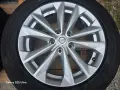 Лети джанти 17ки 5х114.3 Nissan + летни гуми 215/60/17 Barum, снимка 6