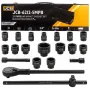 Професионално Камионско Гедоре JCB 21 Части 3/4" 17-50мм 6 стен, снимка 1
