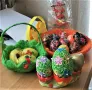  Великденска украса - сувенири, поставки, панери, кошнички, дървени яйца и др., снимка 1