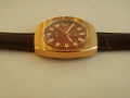 Восток Vostok голям мъжки руски часовник позлатен 37 мм., снимка 3