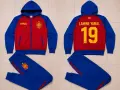 New Футболен спортен анцуг Ямал Испания цвят Син, Анцуг с дълъг ръкав Lamine Yamal, снимка 2
